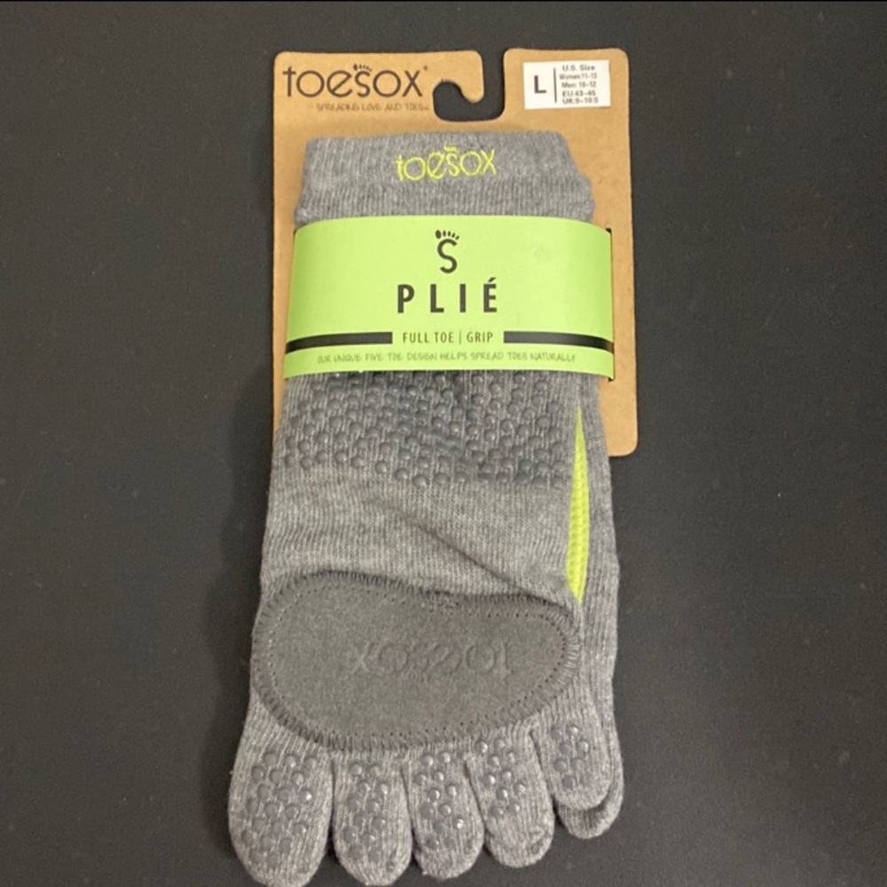 UNISEX TOESOX FULL TOE GRIP SOCKS